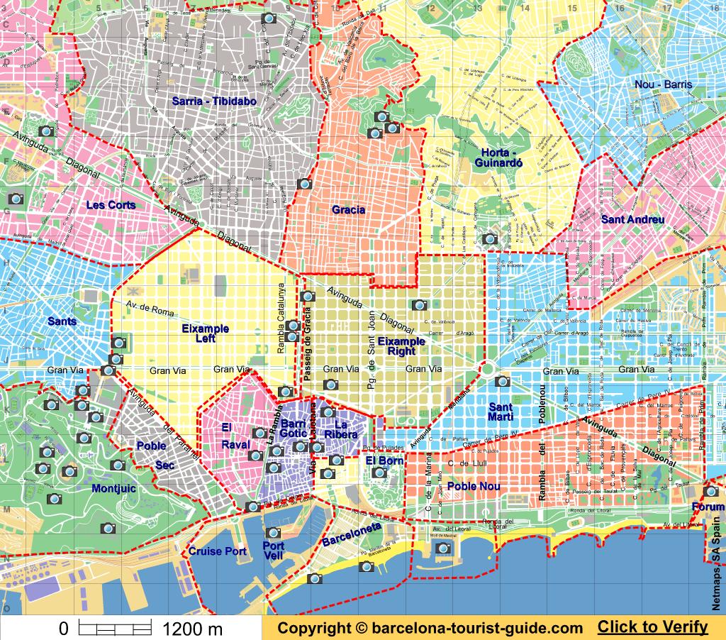 Barcelona Espanha Mapa De Cidade Mapa De Barcelona Espanha Mapa Da Cidade Catalunha Espanha