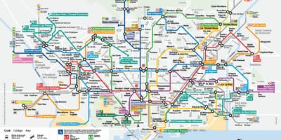Bcn mapa do metrô